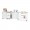 Kangaroo Sewing Furniture - Aussie II - Ash White (K8611)