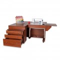 Kangaroo Sewing Furniture - Kangaroo and Joey II - Teak (K8805)