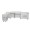Kangaroo Sewing Furniture Aussie II and Kookaburra Bundle Cabinet Set (Ash White)