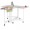Arrow Millie Cutting & Ironing Table (White)