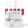 Singer 14T968DC 5-Thread Serger w/ Cover Stitch, 7 feet & workbook CD