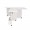 Kangaroo Sewing Furniture Wallaby II Studio Wallaby Air Lift and Dingo II Sewing Cabinet Set WHITE (WS-WHT)