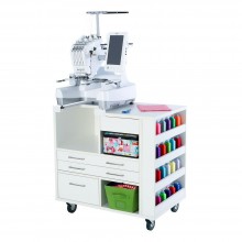 Arrow Ava Embroidery Cabinet - White
