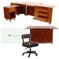 Kangaroo Sewing Furniture Aussie II and Kookaburra Bundle Cabinet Set