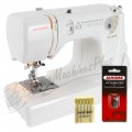 Janome Jem Gold 660 12-Stitch Compact Lightweight Sewing Quilting Machine