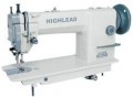 Highlead GC0318-1 Lockstitch Sewing Machine with Top/Bottom Feed & Large Hook Table and Servo Motor Included (Assembled)